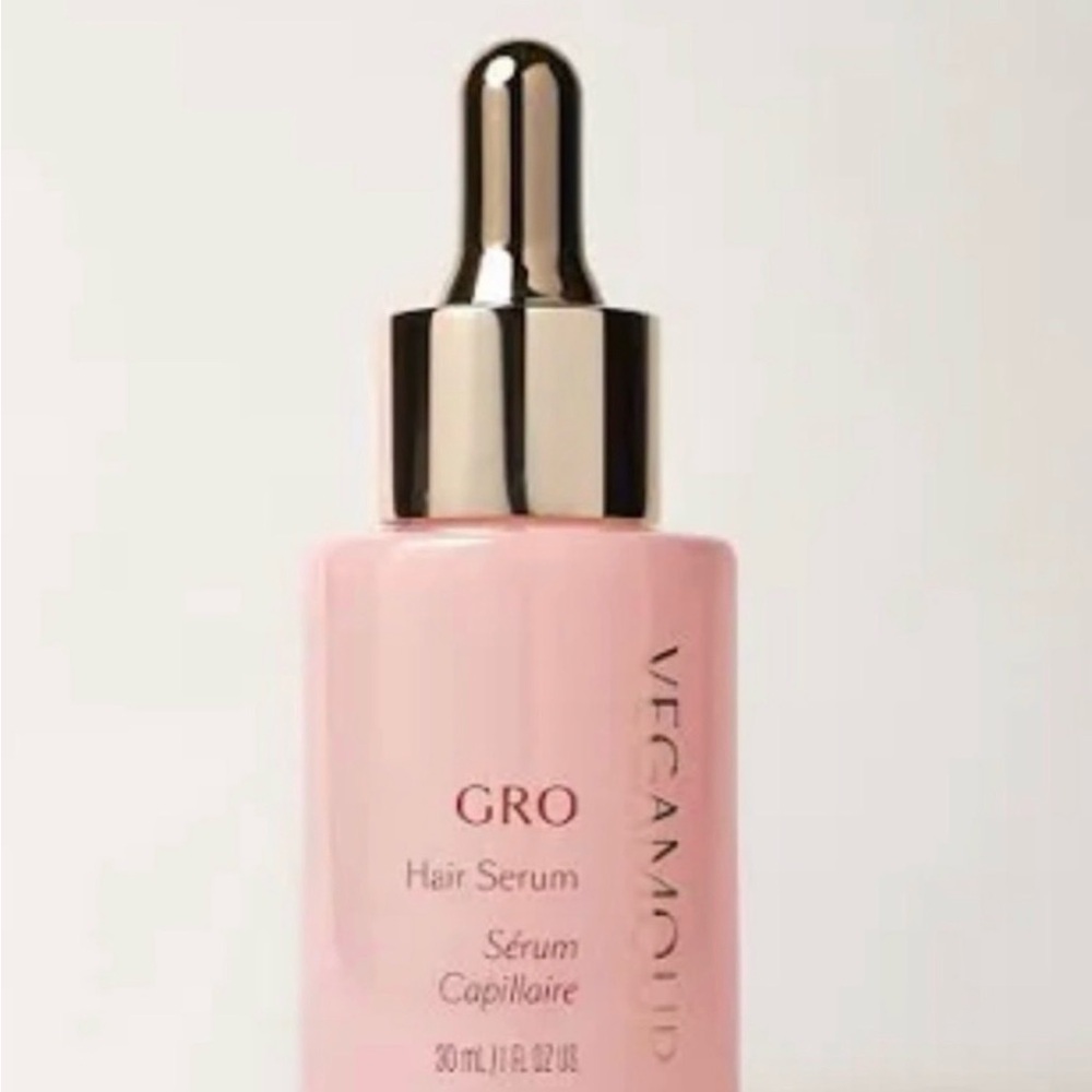 Vegamour GRO Hair Serum — Pink Nourishing Hair Serum for hair loss 1 ounce